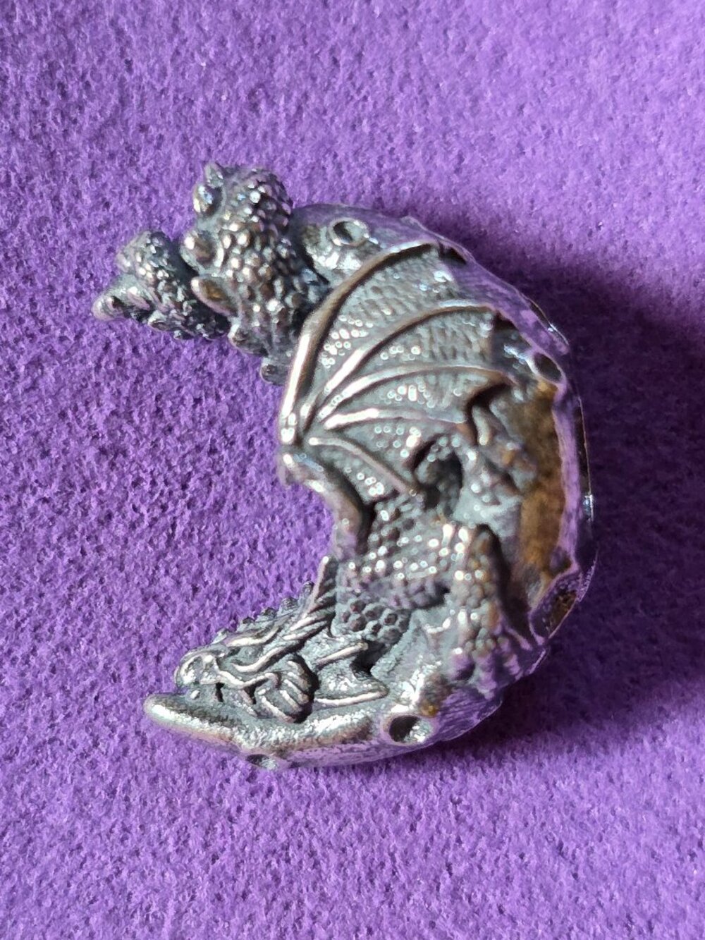 Elfbeads Crescent Dragon bead